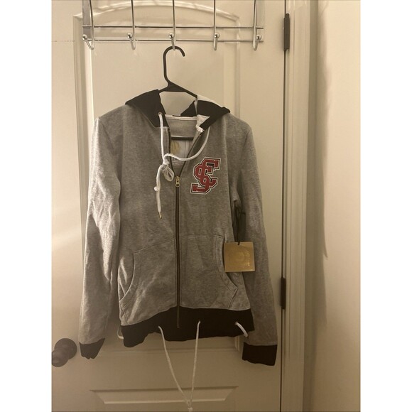 Tops - University Of South Carolina Women's Full Zip Hoodie Jacket Raglan Size M